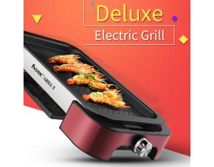 Electric BBQ grill with Non-stick Surface Korean Griddle Indoor and Outdoor with good quality