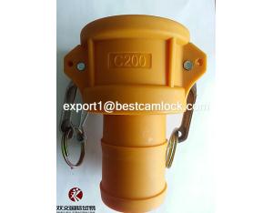 PP quick camlock hose coupling, Safety Lock Camlock