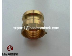 High Quality Brass Adapter type A npt thread Cam and Groove Hose Fitting