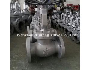 API flange globe valve handwheel