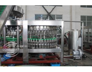 Soy source, alcoholic drink automatic filling capping machine, negative pressure filling machine