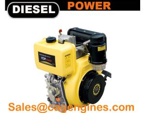 10HP Single-cylinder	4-stroke Air cooled Diesel Engine