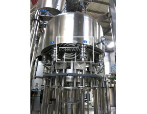 100% Factory 3in1 Fresh squeezed juice filling machine /Screw Plastic Cap Juice bottling machine