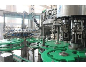 Aerated Beer Glass bottle Washing Filling Capping machine 3 in1for Screw Aluminum Cap