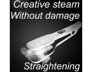 Powerful Steam Comb Hair Straightener Salon Steam Infusion Straightening Iron