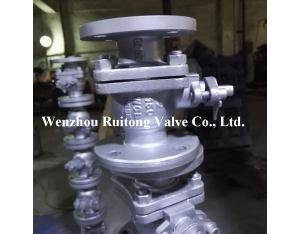 2 inch API flange ball valve 150lb