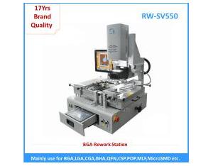 Hot air high-precision motherboard repairing equipment semi automatical reflow station for sale