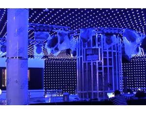 LED video cloth curtain stage backdrop decoration