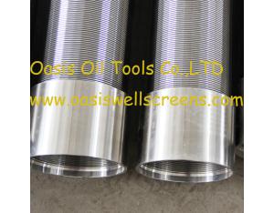 water well drilling API STC thread stainless steel water well screen/water well casing screen