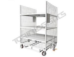 Three levels steel roll cage container for sale