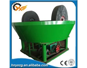 Hot sale new type wet pan mill for gold, wet pan edge runner mill for processing gold ore
