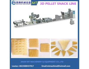 2017 Automatic Crispy chip pelleting snack production equipment