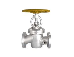Stainless steel insulation cut-off valve