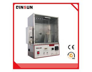 45 degree automatic burning test machine/automatic 45 degree flammability testing equipment