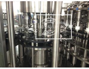 Twist off cap juice production line/Twist Off Cap Juice Filling Machine With liquid nitrogen filling