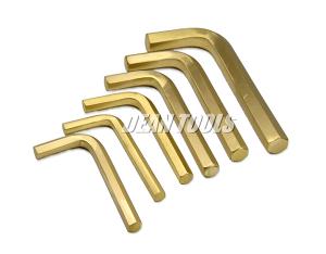 Copper Hex Wrench, Al-Br Allen Key Wrench, Non Sparking Hex Key Wrench