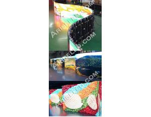 Die-Casting Aluminum Rental LED Display P6.25 P3.91 P4.81 p5.95 p6.94 ARC Screen Indoor outdoor Full