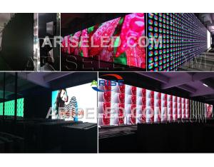  P3.91 P4.81indoor hub75 full color led display module for fixed and rental with front service and h