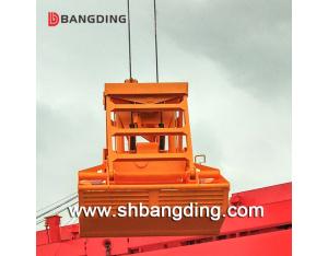 wireless remote control hydraulic clamshell grab bucket for ship