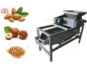 Commercial Almond Shelling Machine Price|Almond Shell Cracking Equipment