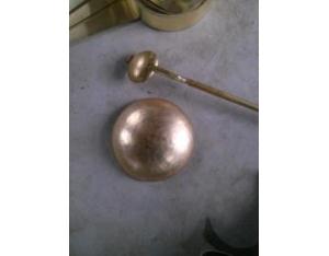 2134c Non Sparking Short Handle Copper Spoon, Brass ,