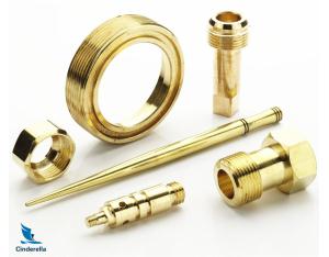 CNC OEM Electronic Spare Parts Brass Components