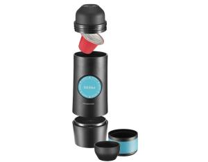 Mini portable espresso coffee maker compact coffee machine, automatic electronic rechargeable lithiu