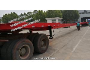 20 30 40 50 m Hydraulic extendable Wind Turbine Blade flatbed Trailer