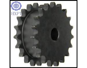 16A-2 15 TOOTH - DOUBLE SIMPLEX SPROCKET - IND. HARD. TEETH