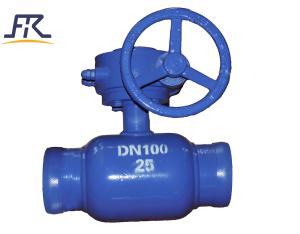 Handle Fully welded ball valve