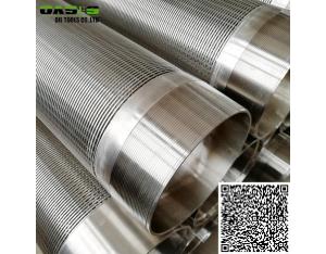 Stainless Steel 304L Rod Based Well Screens Wire Wrapped Well Screens