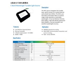 C Band Wavelength Tunable Light Source