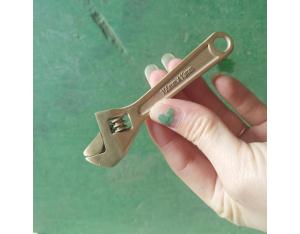 non sparking adjustable wrench copper alloy 4in 100*13mm