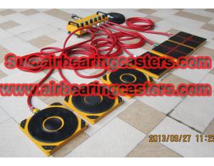 Air casters details with price list pictures