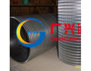 wedge wire reverse rolled slot tube