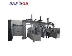Automatic high-power gear laser welding machine used in automotive gearbox gear