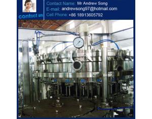 Automatic Soft drink or Carbonated Drink Filling Machine/3 in 1 carbonated filling machine