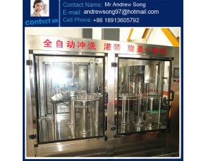 Factory direct sale 3 in 1 monoblock mineral automatic mineral water filling machine