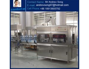5 Gallon Mineral Water Bottling Machine 18.9L Pure Water Filling Line