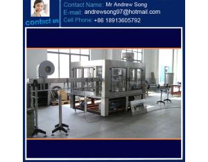 Automatic carbonated soft drink bottling filling processing machine