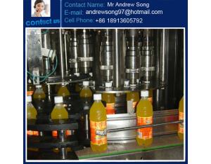 Hot beverage filling machine for juice with pulp