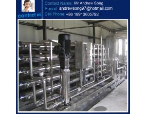 Small scale RO water treatment plant for making drinking water