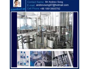 Bottle Water Producing Equipment for Pure / Mineral Water Treatment Plant