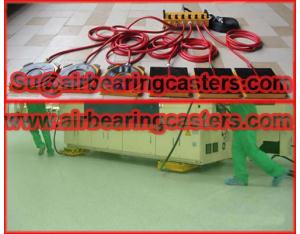 Modular Air bearing casters applications and price list