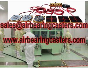 Air bearing casters features and price list