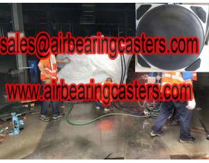 Air caster systems easily moving heavy objects