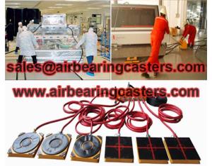 Air bearing moving system instruction and details