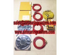 Air casters details with pictures manual instruction