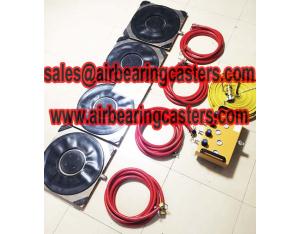 Air bearing system sales area