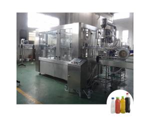 Automatic 3 in 1 small bottle beverage filling machine